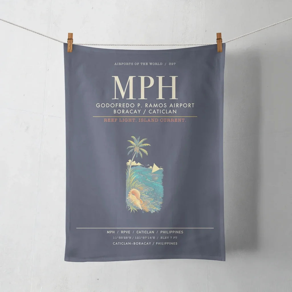 Godofredo P. Ramos Airport Boracay Caticlan MPH - Navy Blue
