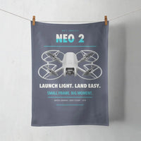Thumbnail for DJI Neo 2 design on navy blue towel