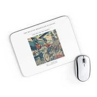 Thumbnail for VINTAGE G4311 - The Bicycle Messenger Handoff - Designed Mouse Pads design on white rectangle