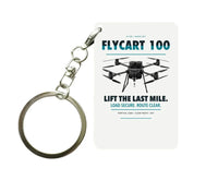 Thumbnail for DJI FlyCart 100 Key Chain design on white key chain