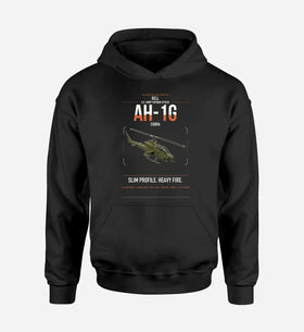 Single-Side Printing — Bell AH-1G Cobra Double-Side Hoodie
