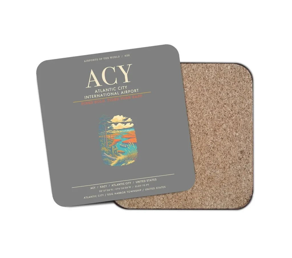 Atlantic City International Airport ACY - Gray
