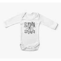 Thumbnail for Still Playing With Airplanes Baby Bodysuit - view 16