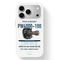 Thumbnail for PW4000-100 Case design on white iphone case
