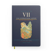 Thumbnail for Vinh International Airport (VII) design on navy blue notebook