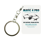 Thumbnail for DJI Mavic 4 Pro Key Chain design on white key chain