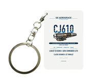 Thumbnail for CJ610 Key Chain design on white key chain
