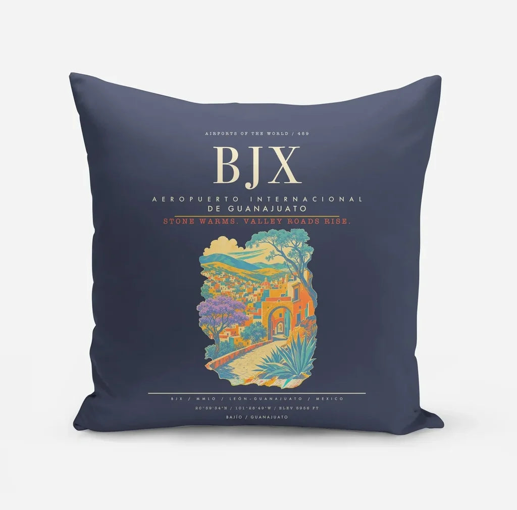 Aeropuerto Internacional de Guanajuato BJX - Navy Blue