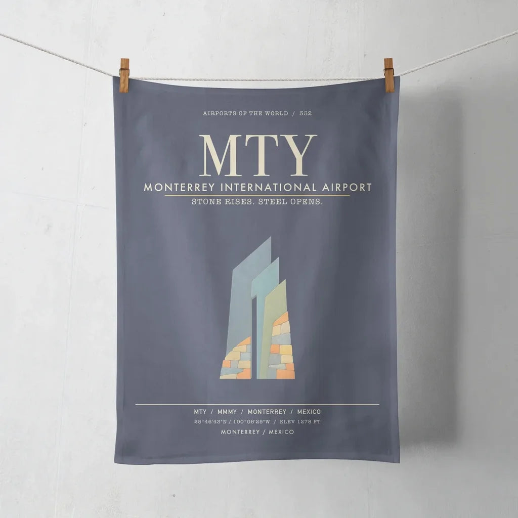 Monterrey International Airport MTY - Navy Blue