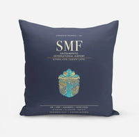 Thumbnail for Sacramento International Airport SMF - Navy Blue