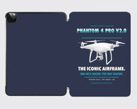 Thumbnail for DJI Phantom 4 Pro V2.0 design on navy blue ipad tablet case