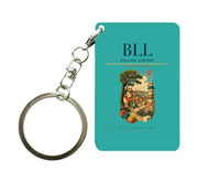 Thumbnail for Billund Airport (BLL) design on turquoise key chain
