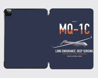 Thumbnail for MQ-1C Gray Eagle ER design on navy blue ipad tablet case