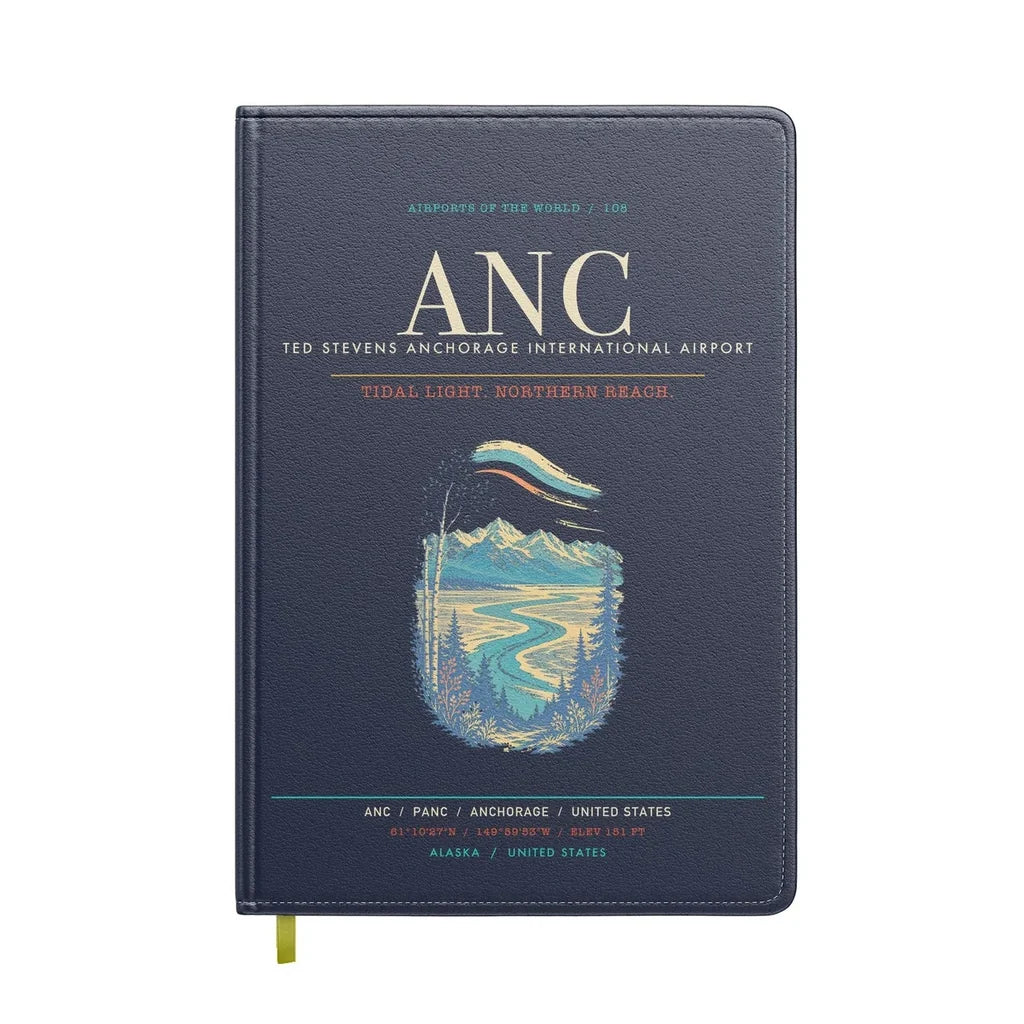 Ted Stevens Anchorage International Airport ANC - Navy Blue