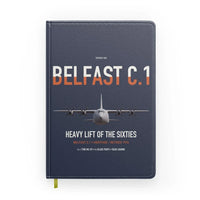 Thumbnail for Short Belfast C.1 design on navy blue notebook