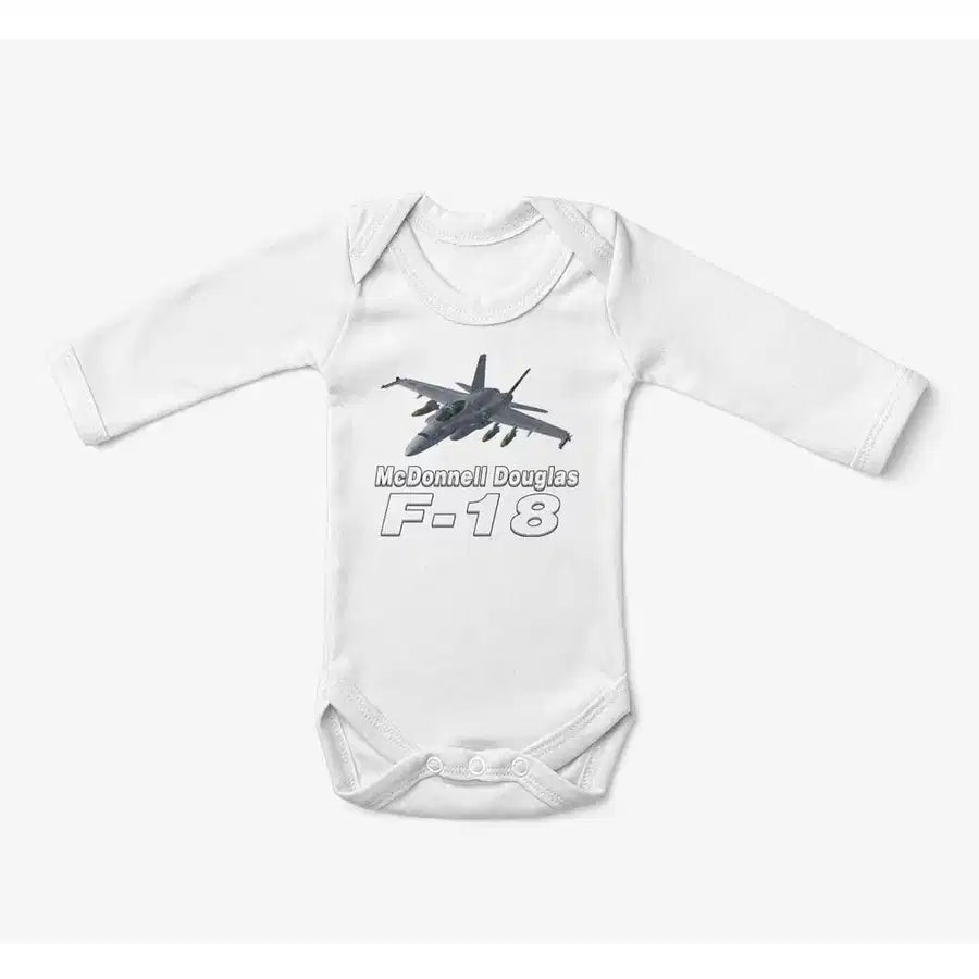 F-18 Hornet Baby Bodysuit - view 16