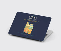 Thumbnail for McClellan-Palomar Airport (CLD) design on navy blue MacBook case