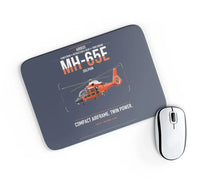 Thumbnail for Airbus MH-65E Dolphin design on navy blue rectangle mouse pad