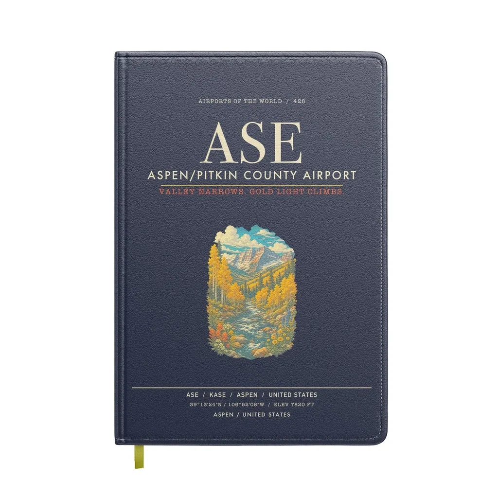 Aspen - Pitkin County Airport ASE - Navy Blue