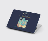 Thumbnail for Lugano Airport (LUG) design on navy blue MacBook case