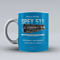 Thumbnail for 511 Mug design on turquoise spey