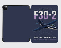 Thumbnail for F3D-2 Skyknight design on navy blue ipad tablet case