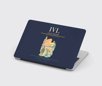 Thumbnail for Ivalo Airport (IVL) design on navy blue MacBook case