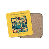 Thumbnail for The Great Circle Proof - Designed Coasters design on yellow 1-piece