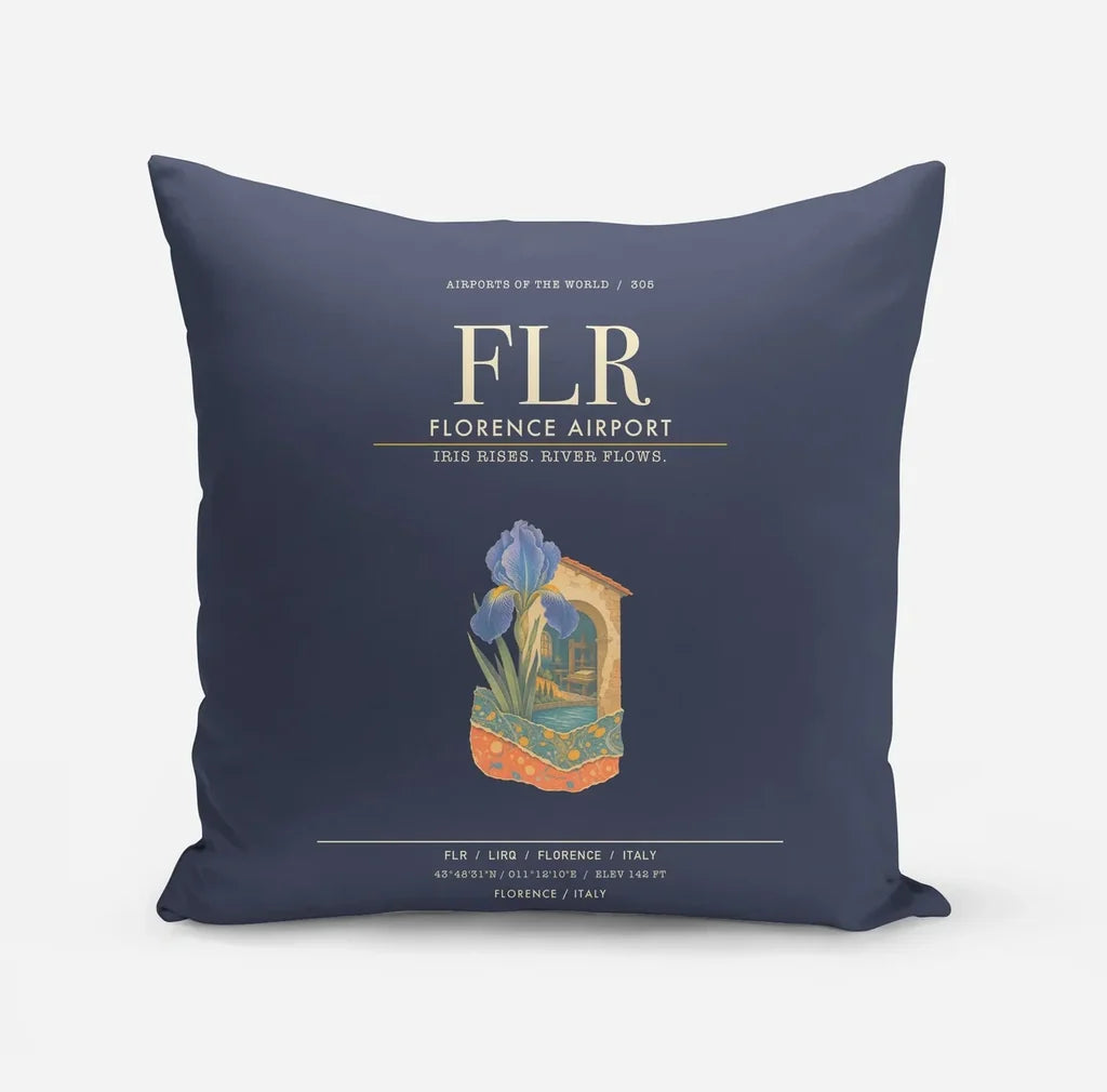 Florence Airport FLR - Navy Blue