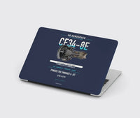 Thumbnail for CF34-8E design on navy blue MacBook case