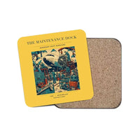 Thumbnail for The Maintenance Dock - Designed Coasters design on yellow 1-piece
