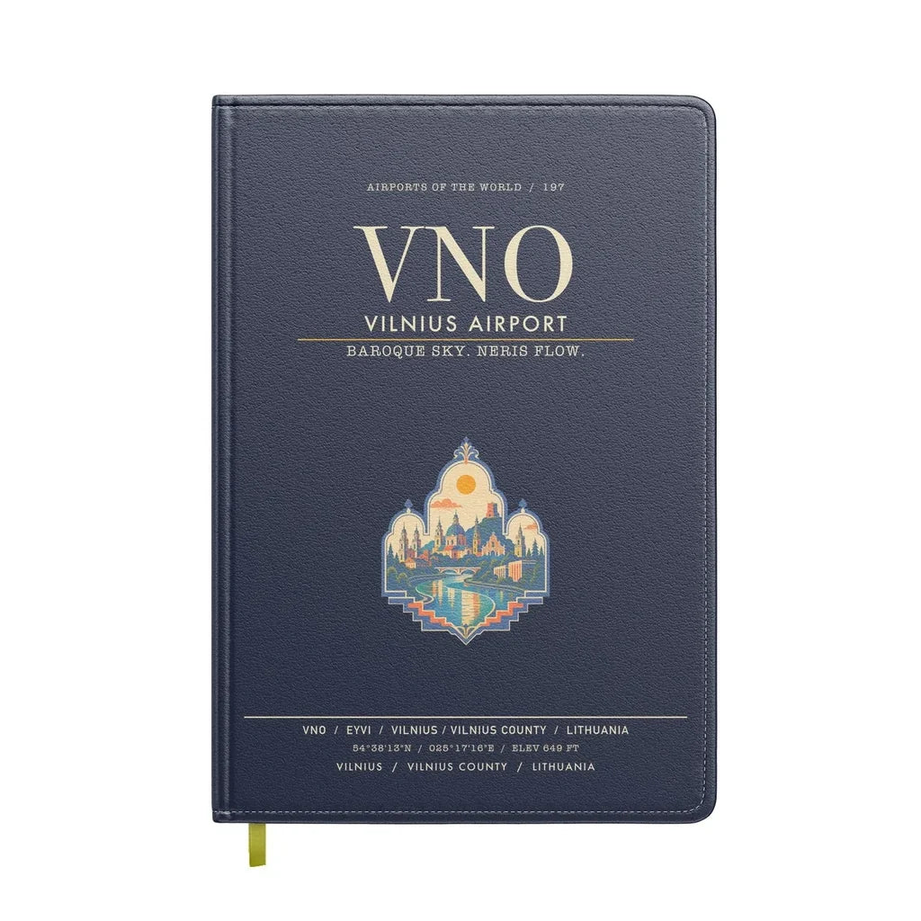 Vilnius Airport VNO - Navy Blue
