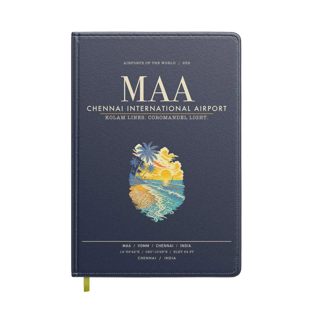 Chennai International Airport MAA - Navy Blue