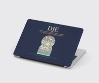 Thumbnail for Djerba-Zarzis International Airport (DJE) design on navy blue MacBook case