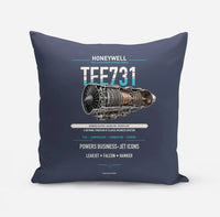Thumbnail for TFE731 design on navy blue pillow