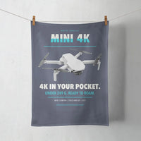Thumbnail for DJI Mini 4K design on navy blue towel