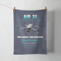 Thumbnail for DJI Air 3S design on navy blue towel