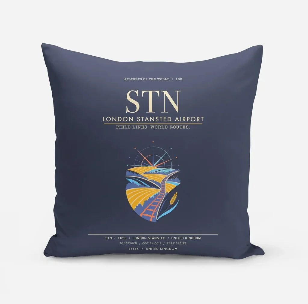 London Stansted Airport STN - Navy Blue