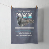 Thumbnail for PW6000 design on navy blue towel