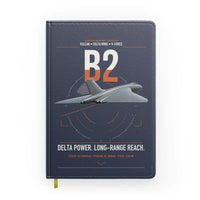 Thumbnail for Avro Vulcan B2 design on navy blue notebook