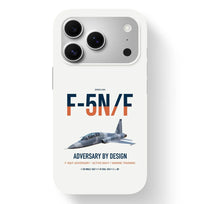 Thumbnail for F-5N F Adversary design on white magsafe iphone case, for iPhone 17 Pro