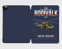 Thumbnail for Denel Rooivalk Mk 1F design on navy blue ipad tablet case