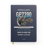 Thumbnail for GP7200 design on navy blue notebook