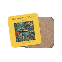 Thumbnail for The River Gateway - Designed Coasters design on yellow 1-piece