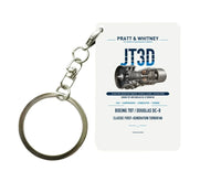 Thumbnail for JT3D Key Chain design on white key chain