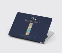 Thumbnail for Bauerfield International Airport (VLI) design on navy blue MacBook case