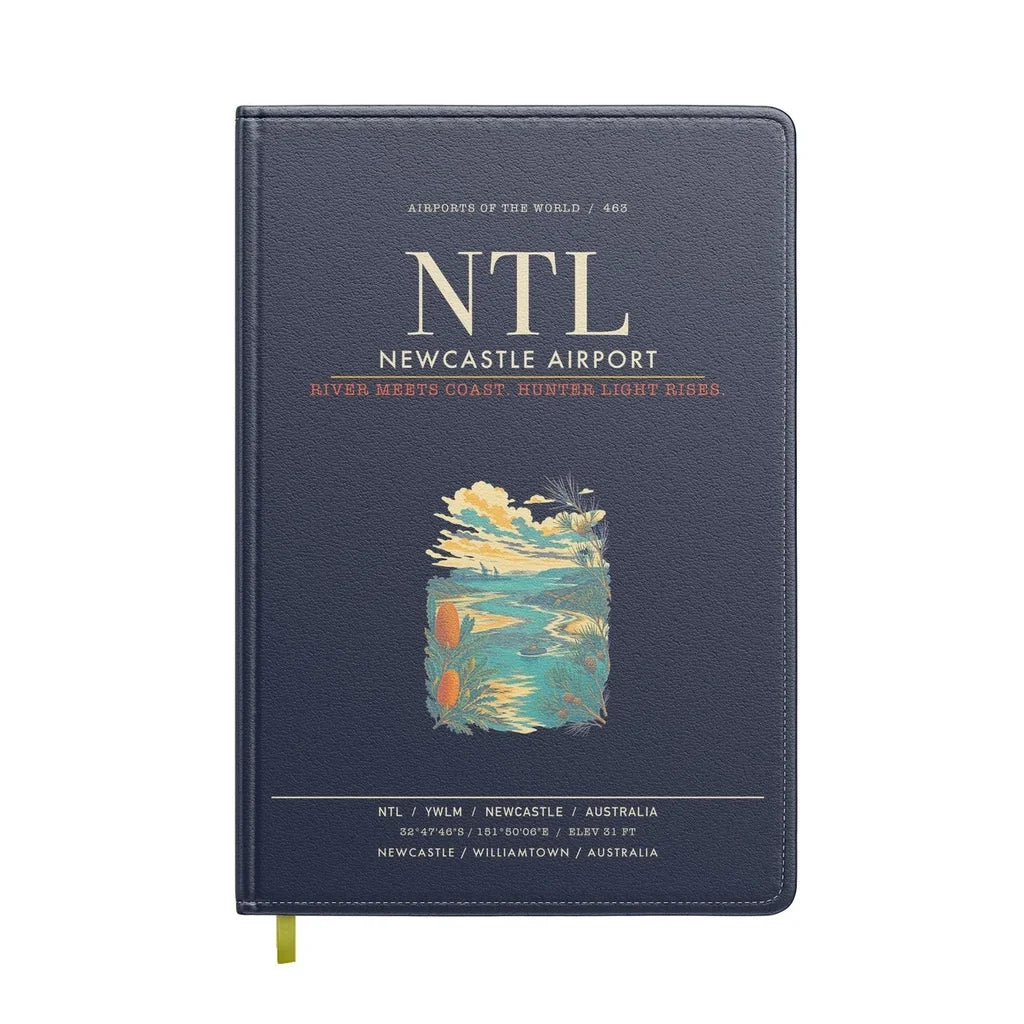 Newcastle Airport NTL - Navy Blue