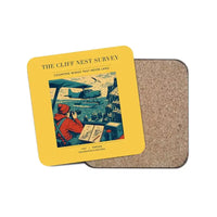 Thumbnail for The Cliff Nest Survey - Designed Coasters design on yellow 1-piece