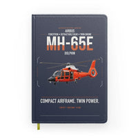Thumbnail for Airbus MH-65E Dolphin design on navy blue notebook