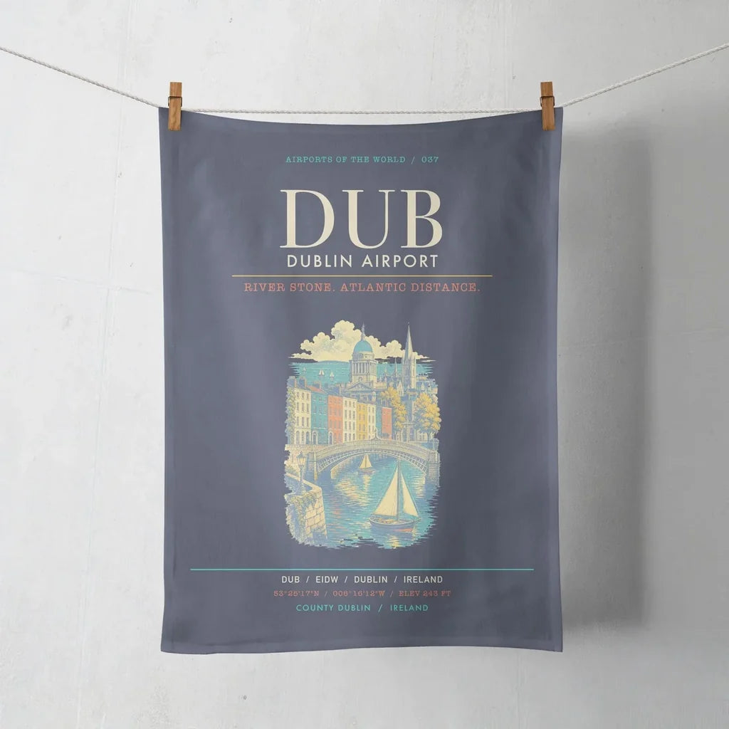 Dublin Airport DUB - Navy Blue